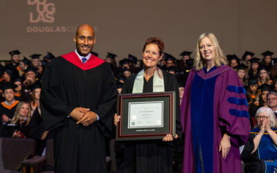 Dr. Heather Mohan Receives Highest Distinction From Douglas College