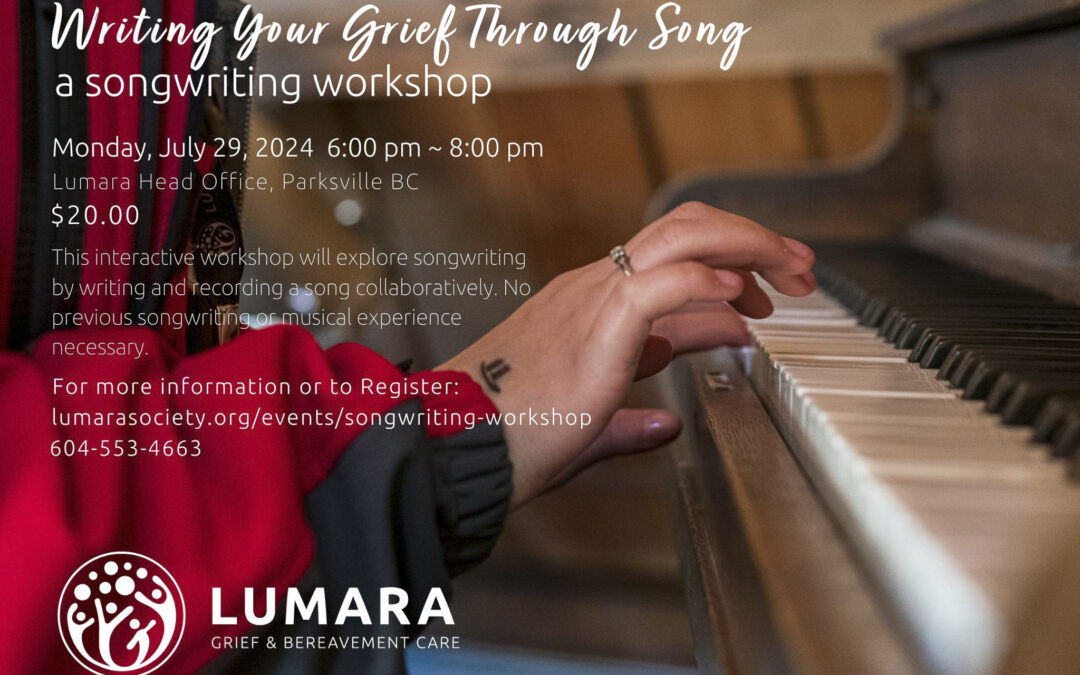 Writing Your Grief Through Song